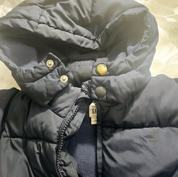 Kids GAP winter coat navy blue jacket for kiddos size 5 - Picture 5 of 6